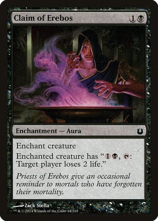 Claim of Erebos [Born of the Gods] MTG Single Magic: The Gathering  | Multizone: Comics And Games