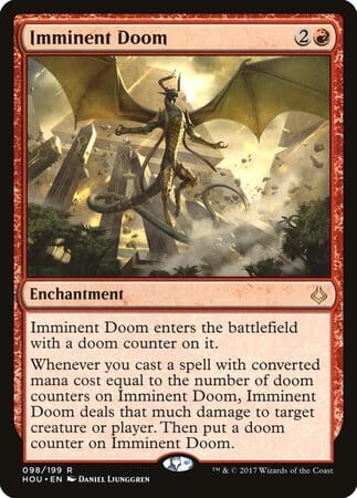 Imminent Doom [Hour of Devastation] MTG Single Magic: The Gathering  | Multizone: Comics And Games