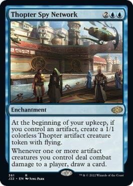 Thopter Spy Network [Jumpstart 2022] MTG Single Magic: The Gathering  | Multizone: Comics And Games
