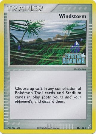 Windstorm (85/100) (Stamped) [EX: Crystal Guardians] Pokemon Single Pokémon  | Multizone: Comics And Games