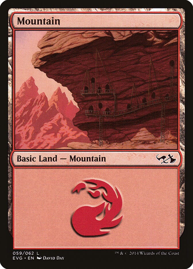 Mountain (59) (Elves vs. Goblins) [Duel Decks Anthology] MTG Single Magic: The Gathering  | Multizone: Comics And Games