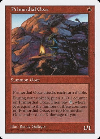 Primordial Ooze [Fifth Edition] MTG Single Magic: The Gathering  | Multizone: Comics And Games