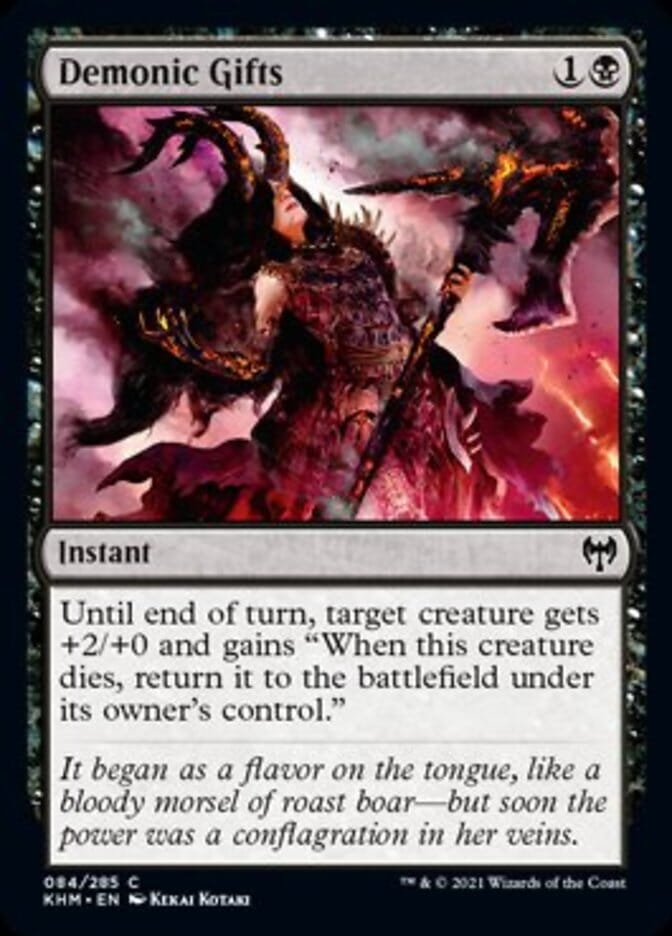 Demonic Gifts [Kaldheim] MTG Single Magic: The Gathering  | Multizone: Comics And Games