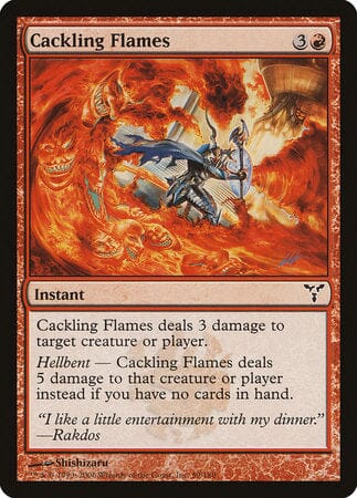 Cackling Flames [Dissension] MTG Single Magic: The Gathering  | Multizone: Comics And Games