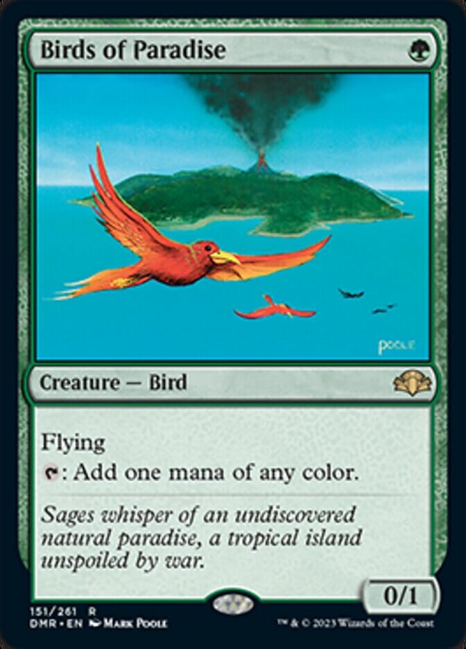 Birds of Paradise [Dominaria Remastered] MTG Single Magic: The Gathering  | Multizone: Comics And Games