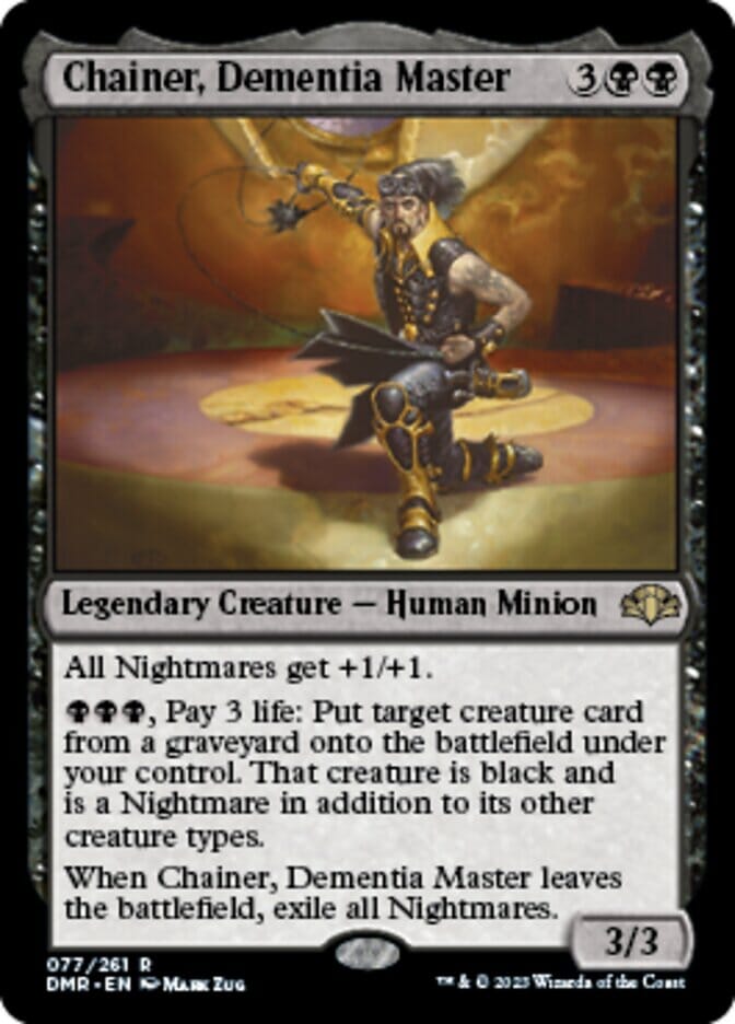 Chainer, Dementia Master [Dominaria Remastered] MTG Single Magic: The Gathering  | Multizone: Comics And Games