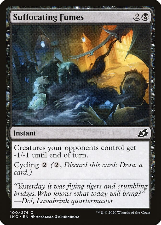 Suffocating Fumes [Ikoria: Lair of Behemoths] MTG Single Magic: The Gathering  | Multizone: Comics And Games
