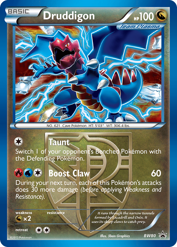 Druddigon (BW80) [Black & White: Black Star Promos] Pokemon Single Pokémon  | Multizone: Comics And Games
