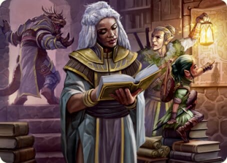 You Find the Villains' Lair Art Card [Dungeons & Dragons: Adventures in the Forgotten Realms Art Series] MTG Single Magic: The Gathering  | Multizone: Comics And Games