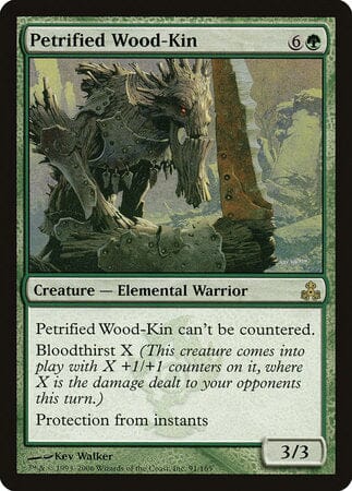 Petrified Wood-Kin [Guildpact] MTG Single Magic: The Gathering  | Multizone: Comics And Games