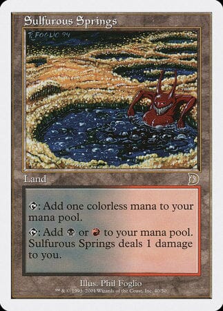 Sulfurous Springs [Deckmasters] MTG Single Magic: The Gathering  | Multizone: Comics And Games