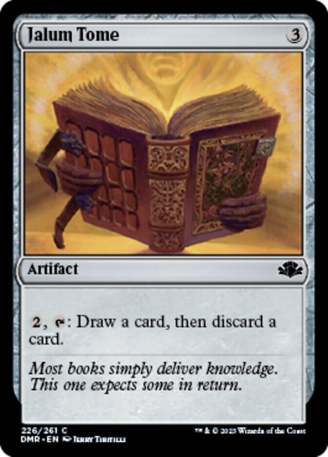 Jalum Tome [Dominaria Remastered] MTG Single Magic: The Gathering  | Multizone: Comics And Games