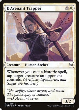 D'Avenant Trapper [Dominaria] MTG Single Magic: The Gathering  | Multizone: Comics And Games