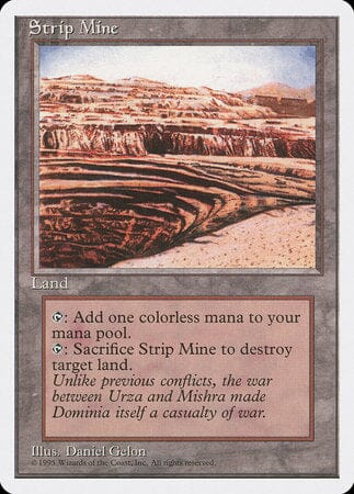 Strip Mine [Fourth Edition] MTG Single Magic: The Gathering  | Multizone: Comics And Games