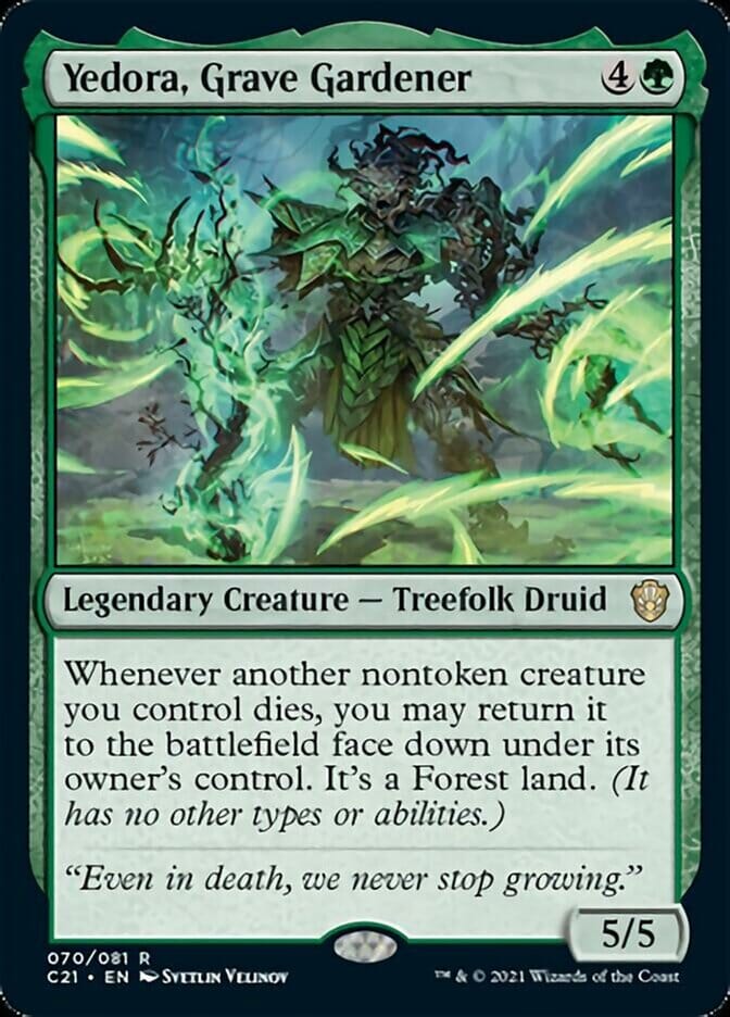 Yedora, Grave Gardener [Commander 2021] MTG Single Magic: The Gathering  | Multizone: Comics And Games