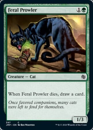 Feral Prowler [Jumpstart] MTG Single Magic: The Gathering  | Multizone: Comics And Games