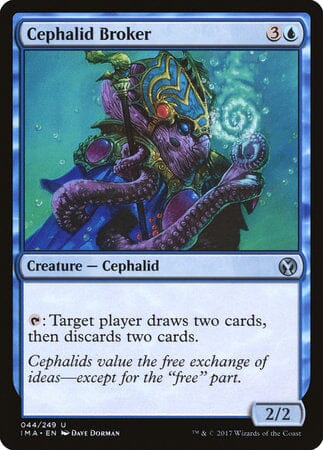 Cephalid Broker [Iconic Masters] MTG Single Magic: The Gathering  | Multizone: Comics And Games