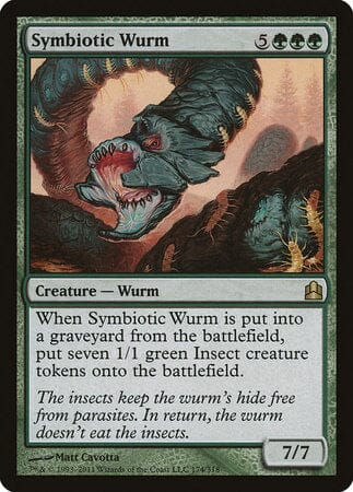 Symbiotic Wurm [Commander 2011] MTG Single Magic: The Gathering  | Multizone: Comics And Games