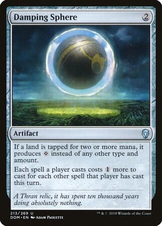 Damping Sphere [Dominaria] MTG Single Magic: The Gathering  | Multizone: Comics And Games