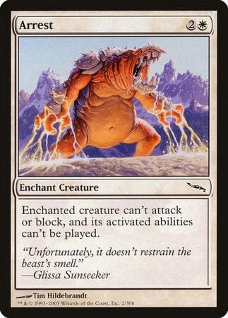 Arrest [Mirrodin] MTG Single Magic: The Gathering  | Multizone: Comics And Games
