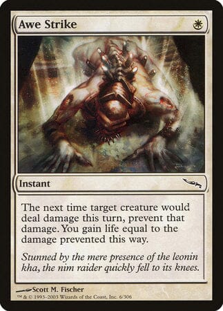 Awe Strike [Mirrodin] MTG Single Magic: The Gathering  | Multizone: Comics And Games
