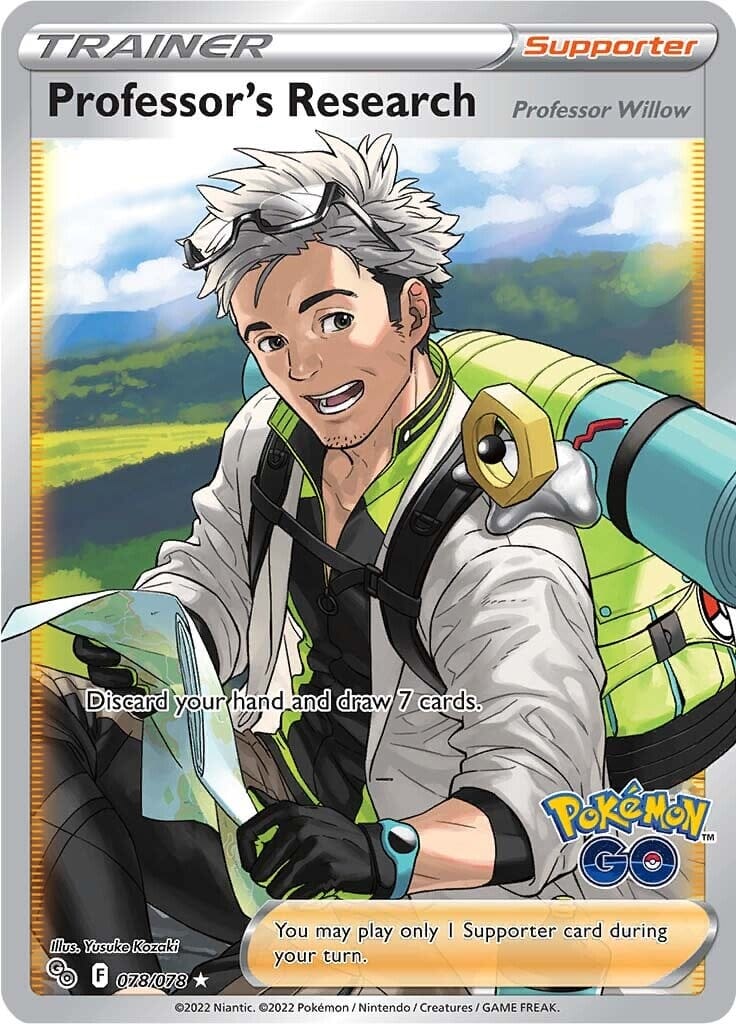 Professor's Research (078/078) [Pokémon GO] Pokemon Single Pokémon  | Multizone: Comics And Games