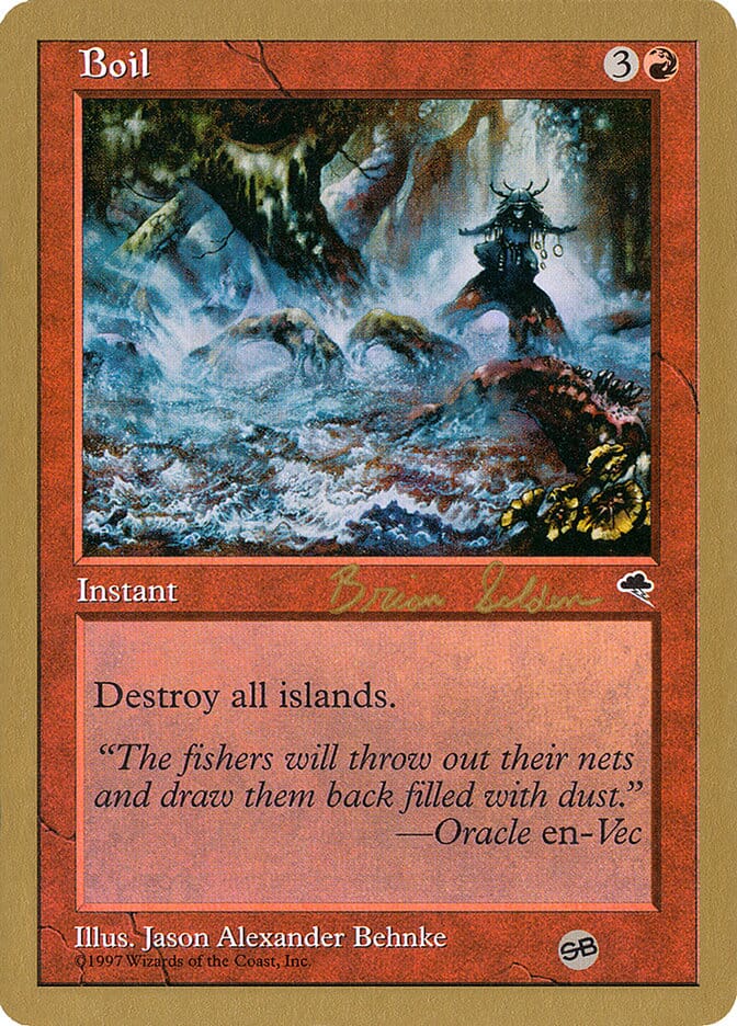 Boil (Brian Selden) (SB) [World Championship Decks 1998] MTG Single Magic: The Gathering  | Multizone: Comics And Games