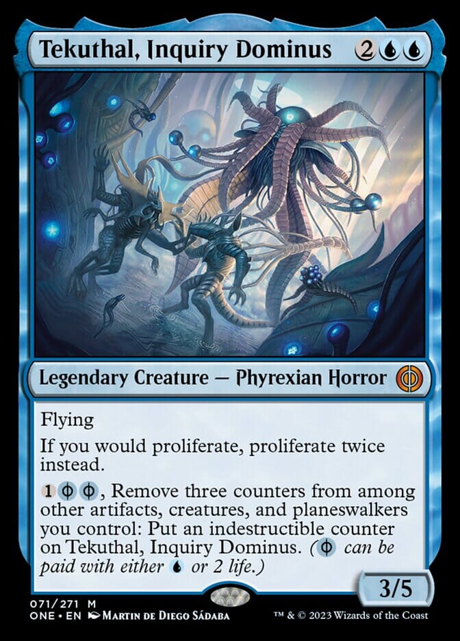 Tekuthal, Inquiry Dominus [Phyrexia: All Will Be One] MTG Single Magic: The Gathering  | Multizone: Comics And Games