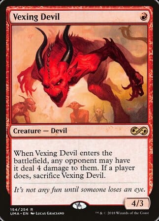 Vexing Devil [Ultimate Masters] MTG Single Magic: The Gathering  | Multizone: Comics And Games