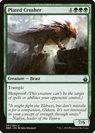 Plated Crusher [Battlebond] MTG Single Magic: The Gathering  | Multizone: Comics And Games