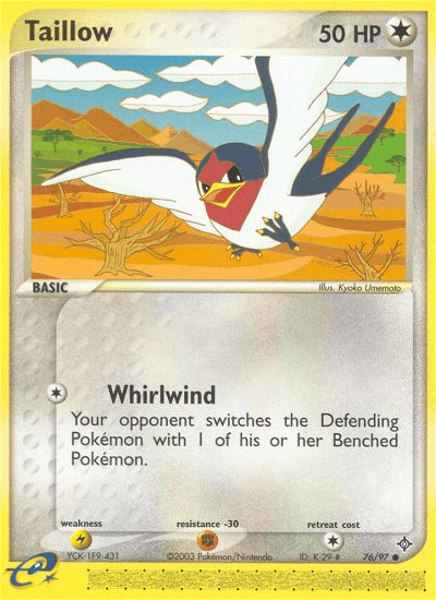 Taillow (76/97) [EX: Dragon] Pokemon Single Pokémon  | Multizone: Comics And Games