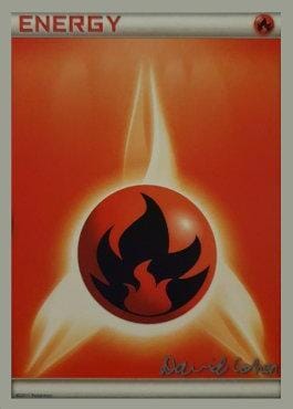 Fire Energy (Twinboar - David Cohen) [World Championships 2011] Pokemon Single Pokémon  | Multizone: Comics And Games