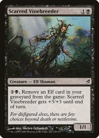 Scarred Vinebreeder [Lorwyn] MTG Single Magic: The Gathering  | Multizone: Comics And Games