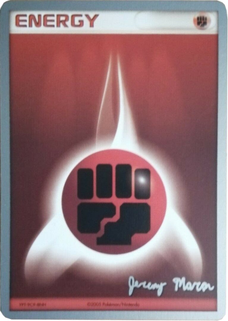 Fighting Energy (Queendom - Jeremy Maron) [World Championships 2005] Pokemon Single Pokémon  | Multizone: Comics And Games