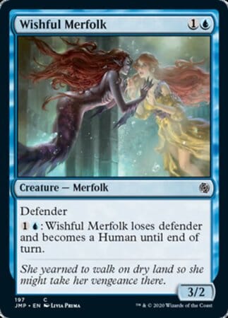 Wishful Merfolk [Jumpstart] MTG Single Magic: The Gathering  | Multizone: Comics And Games
