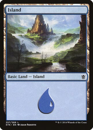 Island (257) [Khans of Tarkir] MTG Single Magic: The Gathering  | Multizone: Comics And Games