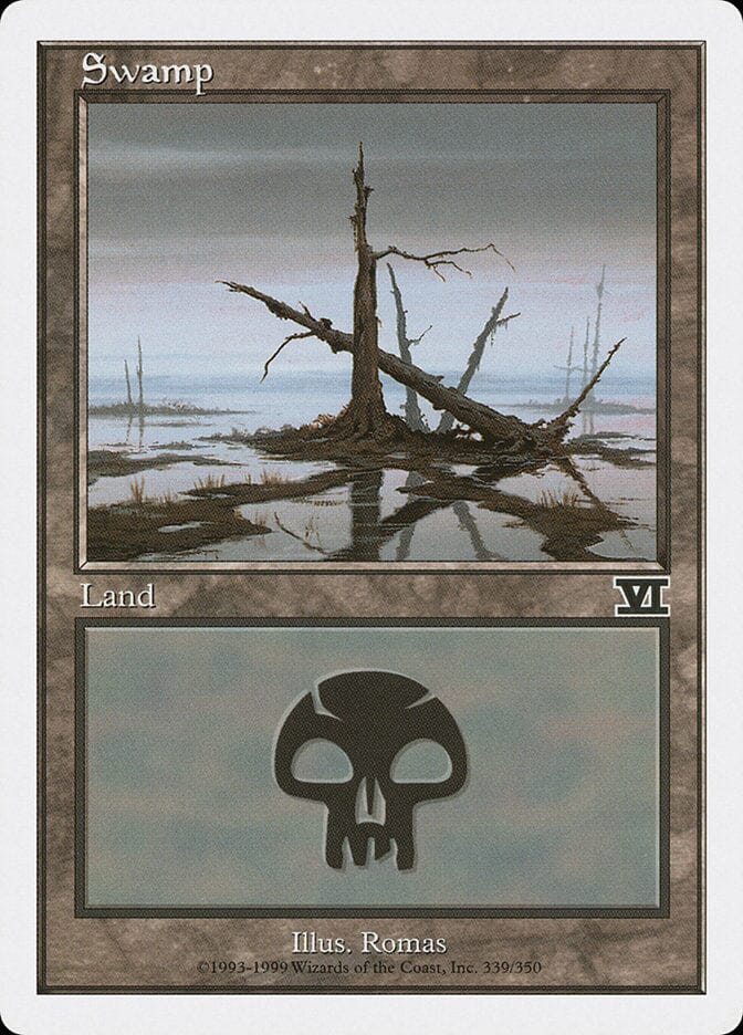 Swamp (339) [Classic Sixth Edition] MTG Single Magic: The Gathering  | Multizone: Comics And Games