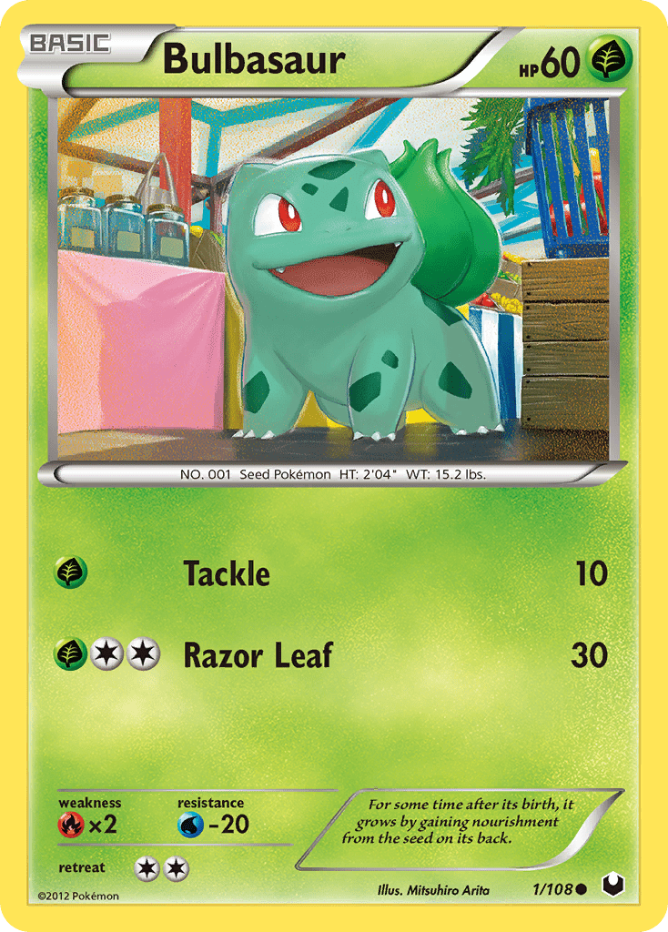 Bulbasaur (1/108) [Black & White: Dark Explorers] Pokemon Single Pokémon  | Multizone: Comics And Games