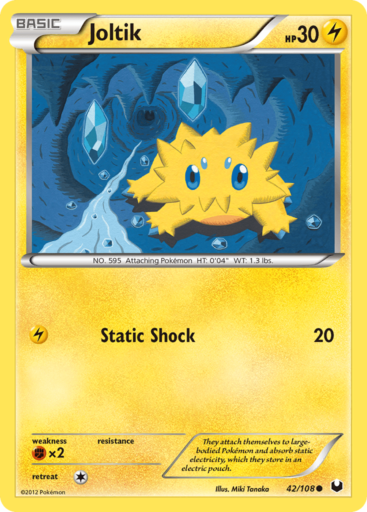 Joltik (42/108) [Black & White: Dark Explorers] Pokemon Single Pokémon  | Multizone: Comics And Games