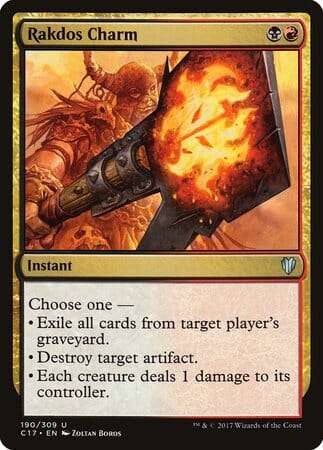 Rakdos Charm [Commander 2017] MTG Single Magic: The Gathering  | Multizone: Comics And Games
