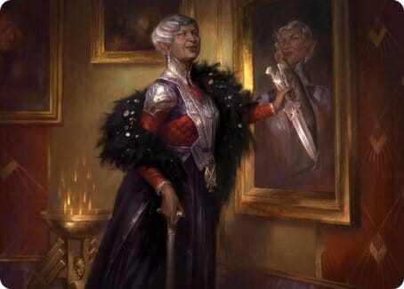 Evelyn, the Covetous Art Card [Streets of New Capenna Art Series] MTG Single Magic: The Gathering  | Multizone: Comics And Games