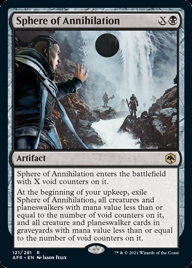 Sphere of Annihilation [Dungeons & Dragons: Adventures in the Forgotten Realms] MTG Single Magic: The Gathering  | Multizone: Comics And Games