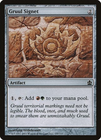 Gruul Signet [Commander 2011] MTG Single Magic: The Gathering  | Multizone: Comics And Games