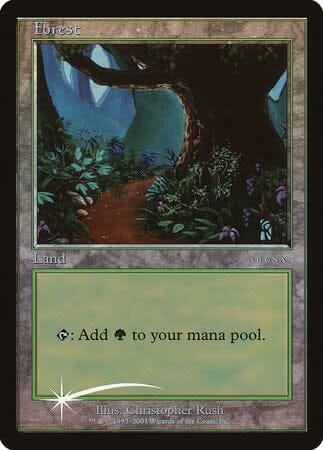 Forest (2001 Beta) [Arena League 2001] MTG Single Magic: The Gathering  | Multizone: Comics And Games