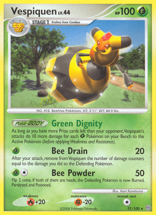 Vespiquen (31/100) [Diamond & Pearl: Stormfront] Pokemon Single Pokémon  | Multizone: Comics And Games