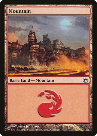 Mountain (243) [Scars of Mirrodin] MTG Single Magic: The Gathering  | Multizone: Comics And Games