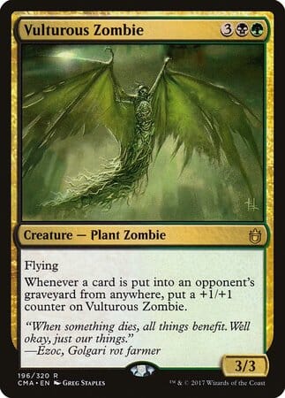 Vulturous Zombie [Commander Anthology] MTG Single Magic: The Gathering  | Multizone: Comics And Games