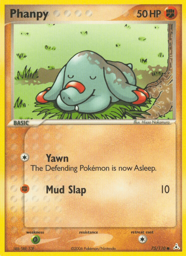 Phanpy (75/110) [EX: Holon Phantoms] Pokemon Single Pokémon  | Multizone: Comics And Games