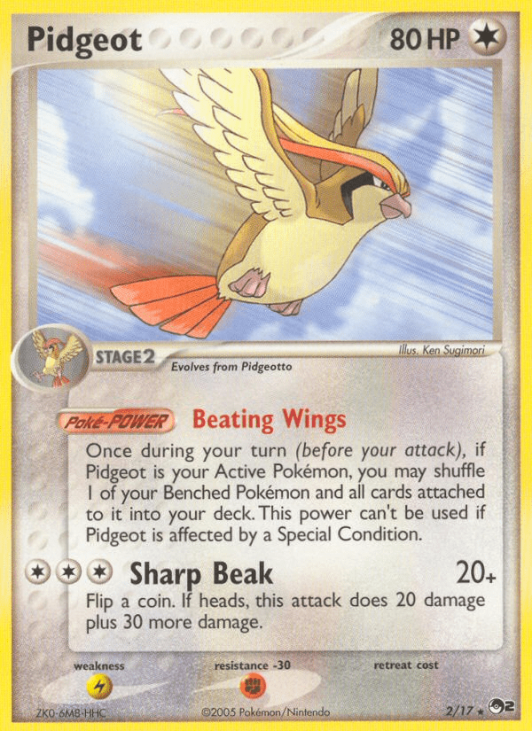 Pidgeot (2/17) [POP Series 2] Pokemon Single Pokémon  | Multizone: Comics And Games