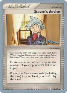 Steven's Advice (92/101) (Queendom - Jeremy Maron) [World Championships 2005] Pokemon Single Pokémon  | Multizone: Comics And Games